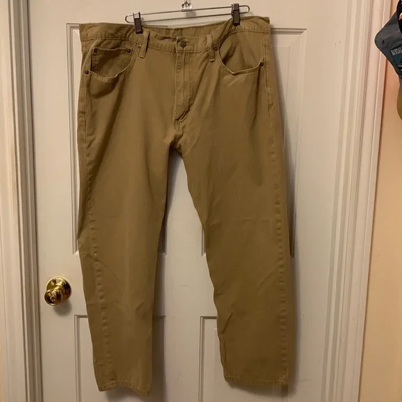Levi’s 502 men’s Tan jeans - Picture 1 of 8